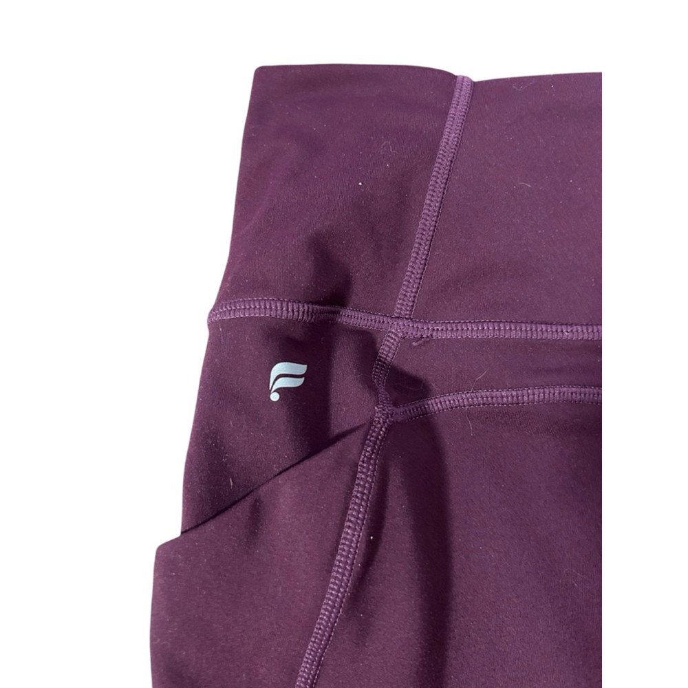 Fabletics Maroon Leggings S - Picture 2 of 6